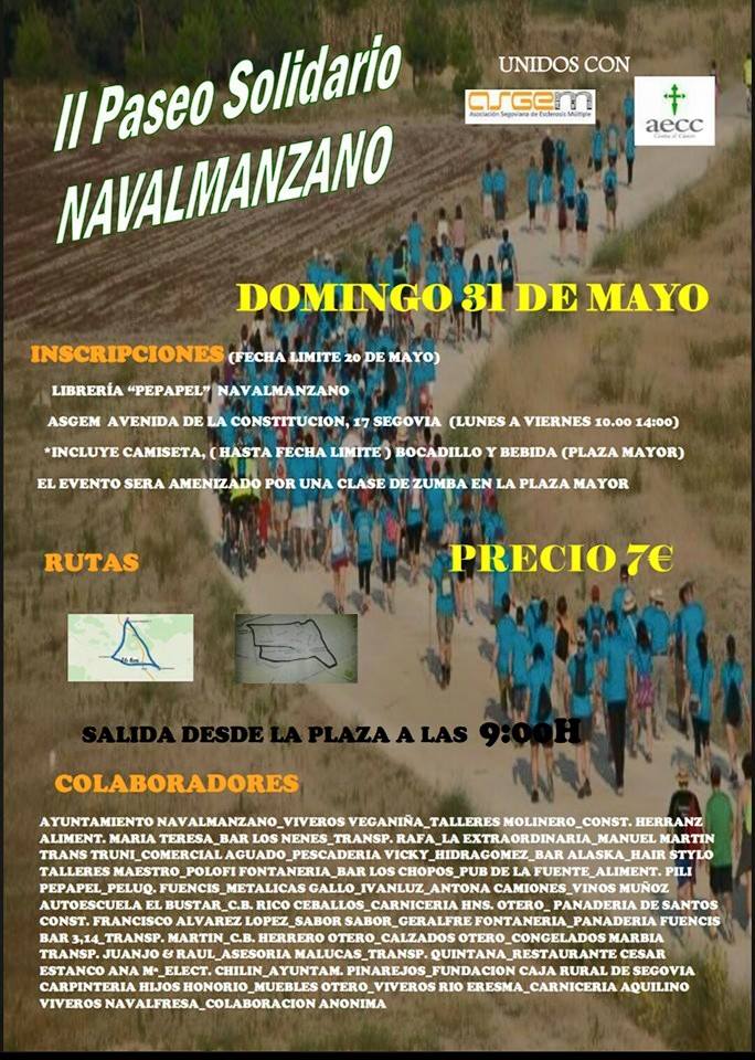 II  Paseo solidario en Navalmanzano